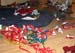 Morning after christmas eve. Someone had not been sleeping
