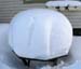 25th february garden table covered with snow