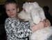 Boxing day, Ansa giving a kiss to 6 years old Patrik