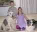 Boxing day, Patrik and Emilia with Ansa and Gösta